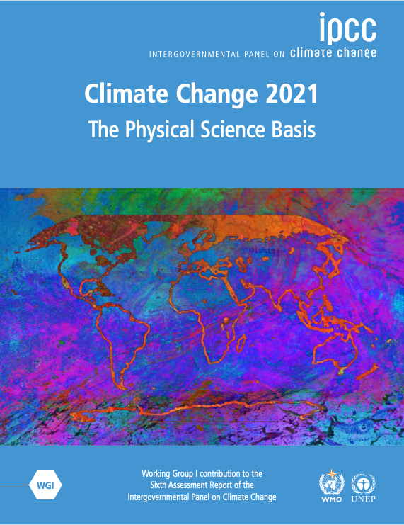 IPCC AR6 Working Group I Cover